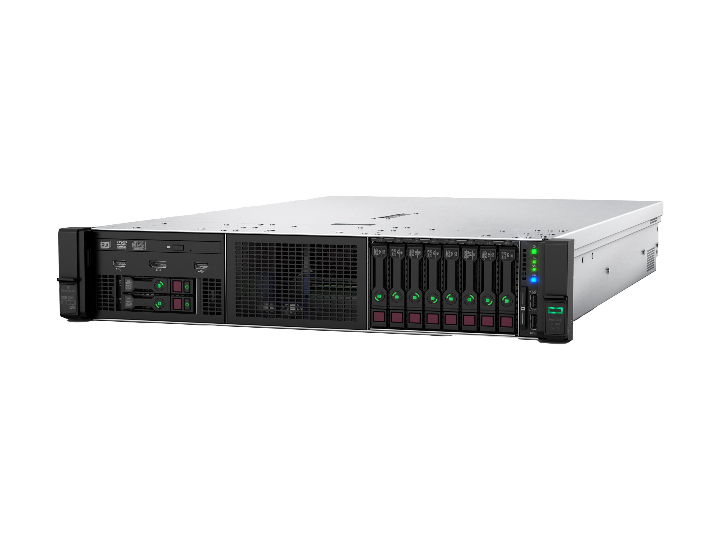 P19718-B21 - HPE ProLiant DL380 Gen10 Network Choice - Server - Rack-Montage - 2U - de doble procesador - ninguno CPU - RAM 0 GB - SATA - Hot-Swap 8.9 cm (3.5")