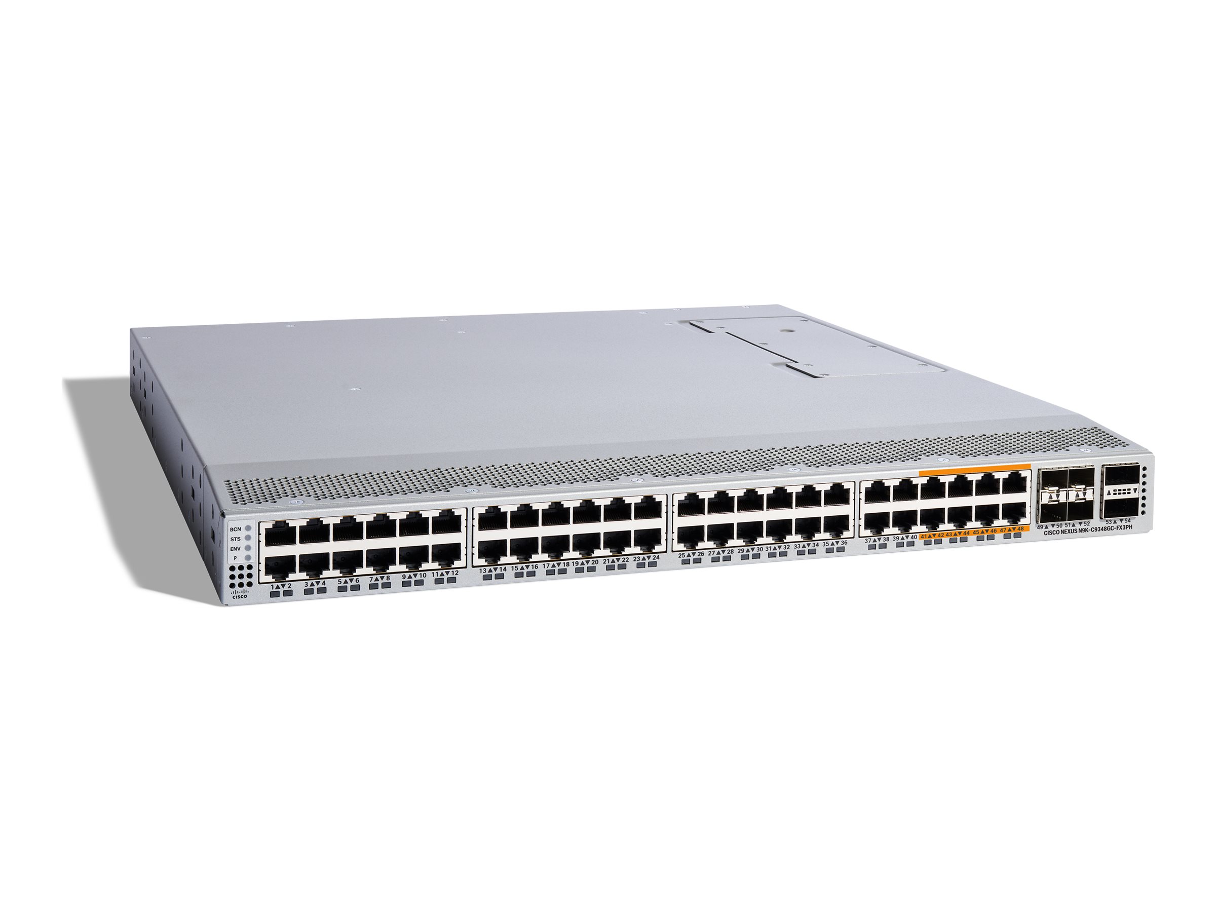 N9K-C9348GC-FX3PH - Cisco Nexus 9348GC-FX3PH - Switch - L3 - managed - 40 x 10/100/1000 (PoE++)