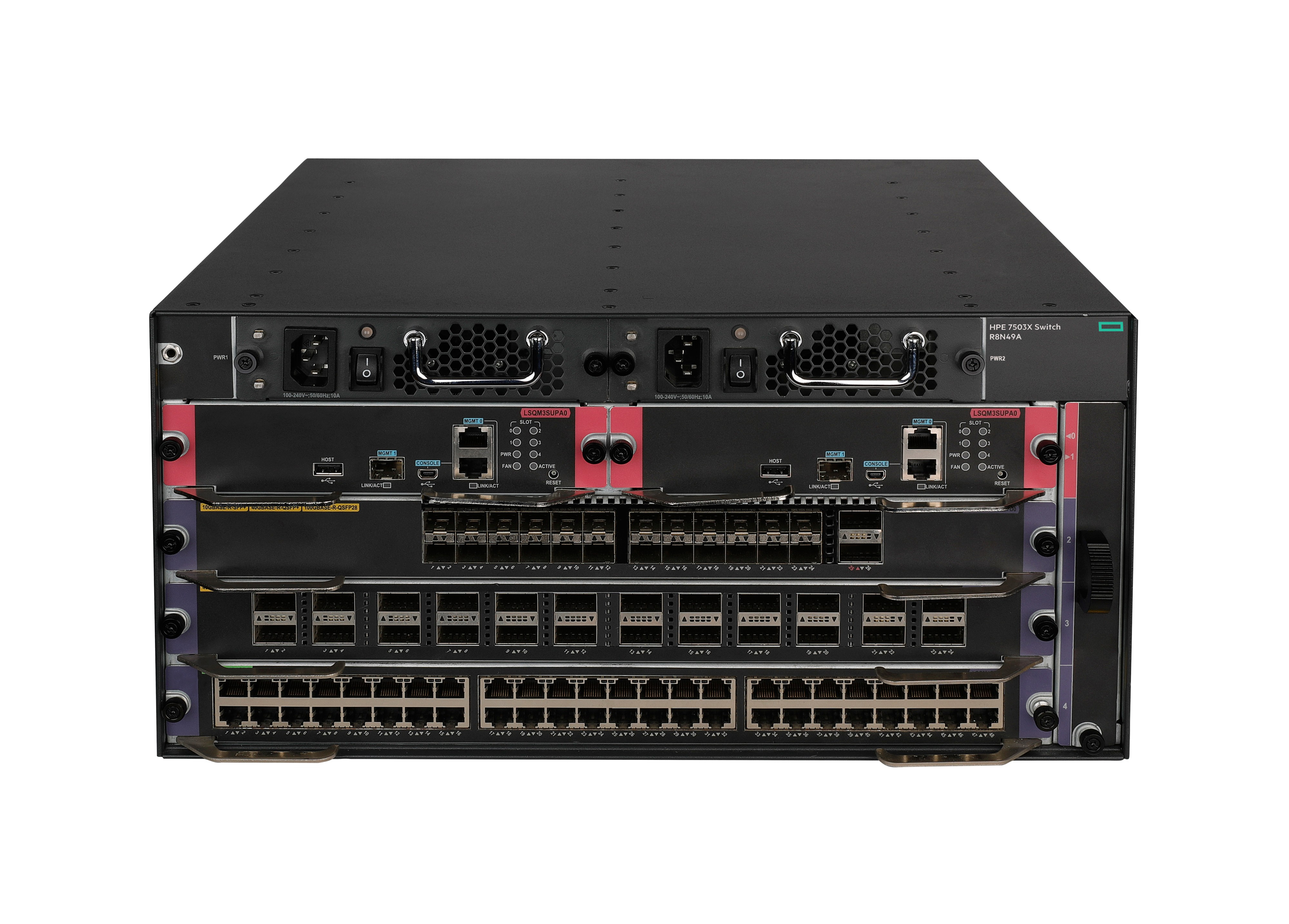 R8N49A - HPE FlexNetwork 7503X Chassis - Switch - L3 - managed
