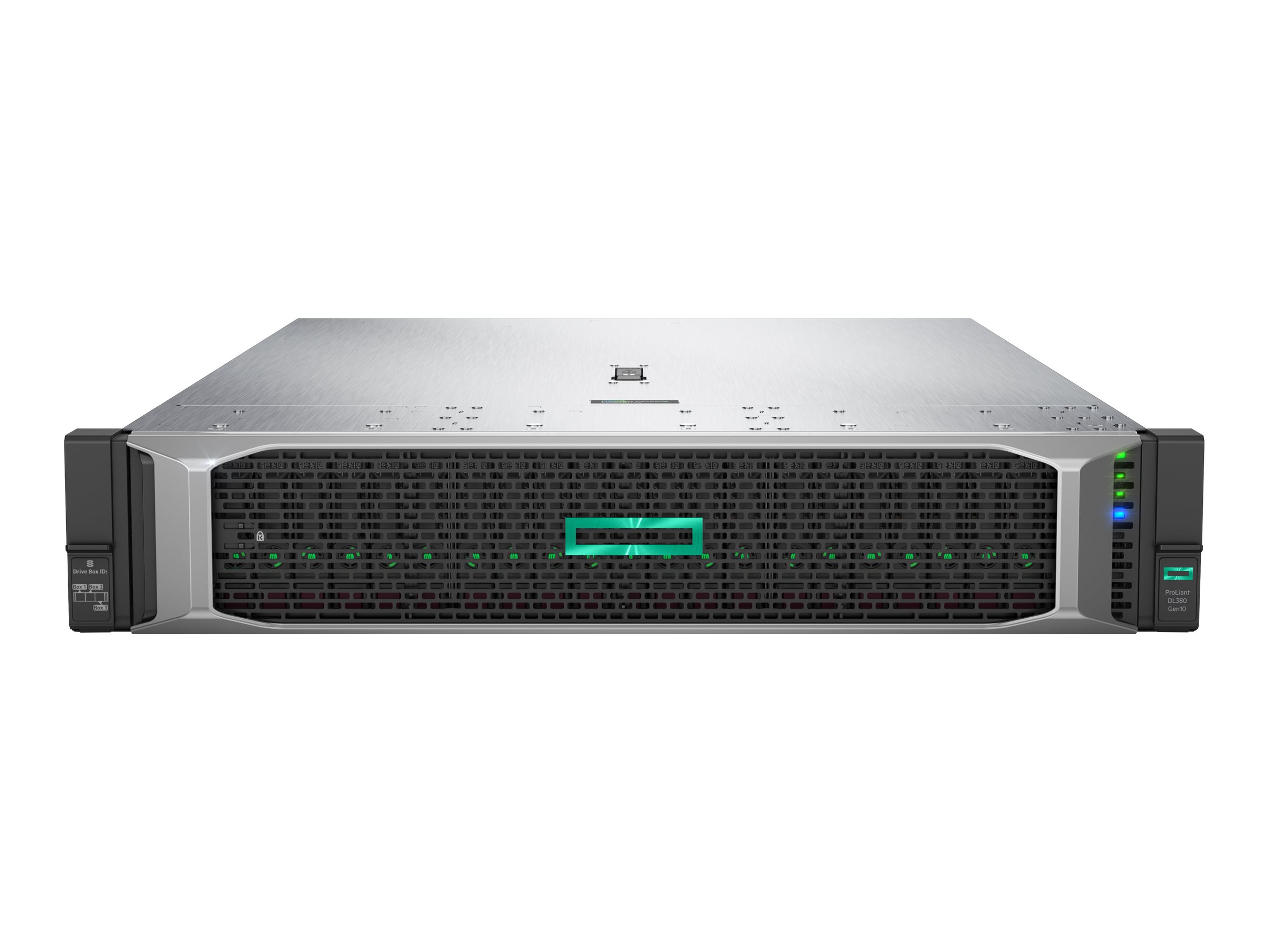 P02468-B21 - HPE ProLiant DL380 Gen10 SMB - Server - Rack-Montage - 2U - de doble procesador - 1 x Xeon Silver 4214 / 2.2 GHz - RAM 16 GB - SATA/SAS - Hot-Swap 8.9 cm (3.5")