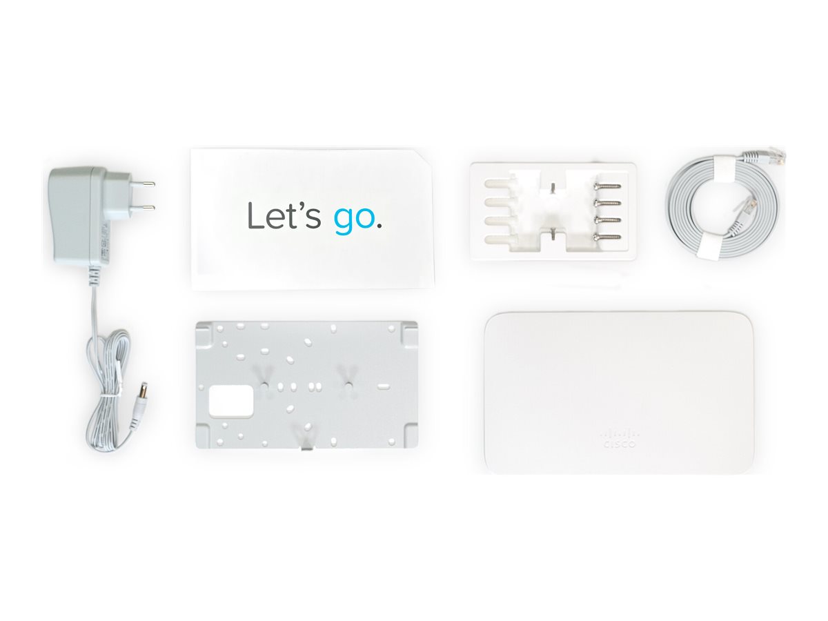 GR10-HW-EU - Cisco Meraki Go GR10 Access Point, Wi-Fi 5