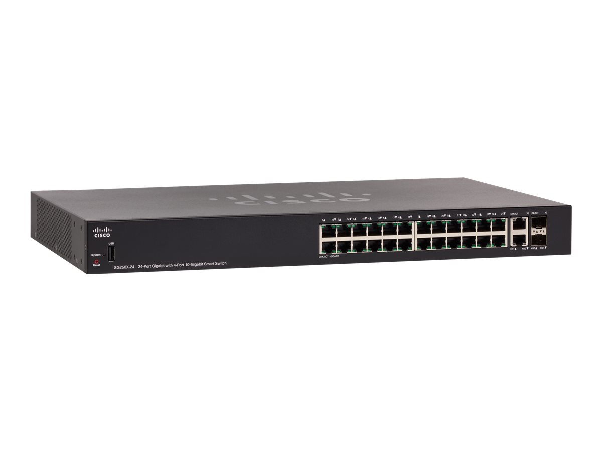 SG250X-24-K9-EU - Switch Cisco Business 250 - 24 porte - Gestito L3