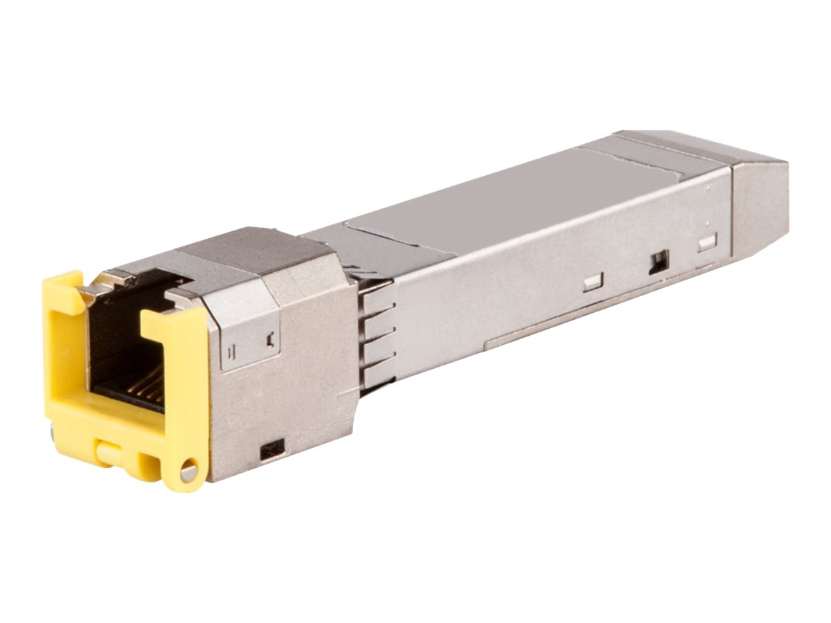 S1H24A - HPE Aruba SFP Transceiver Module, 1GbE, CAT 5e, 1000Base-T, RJ-45/SFP