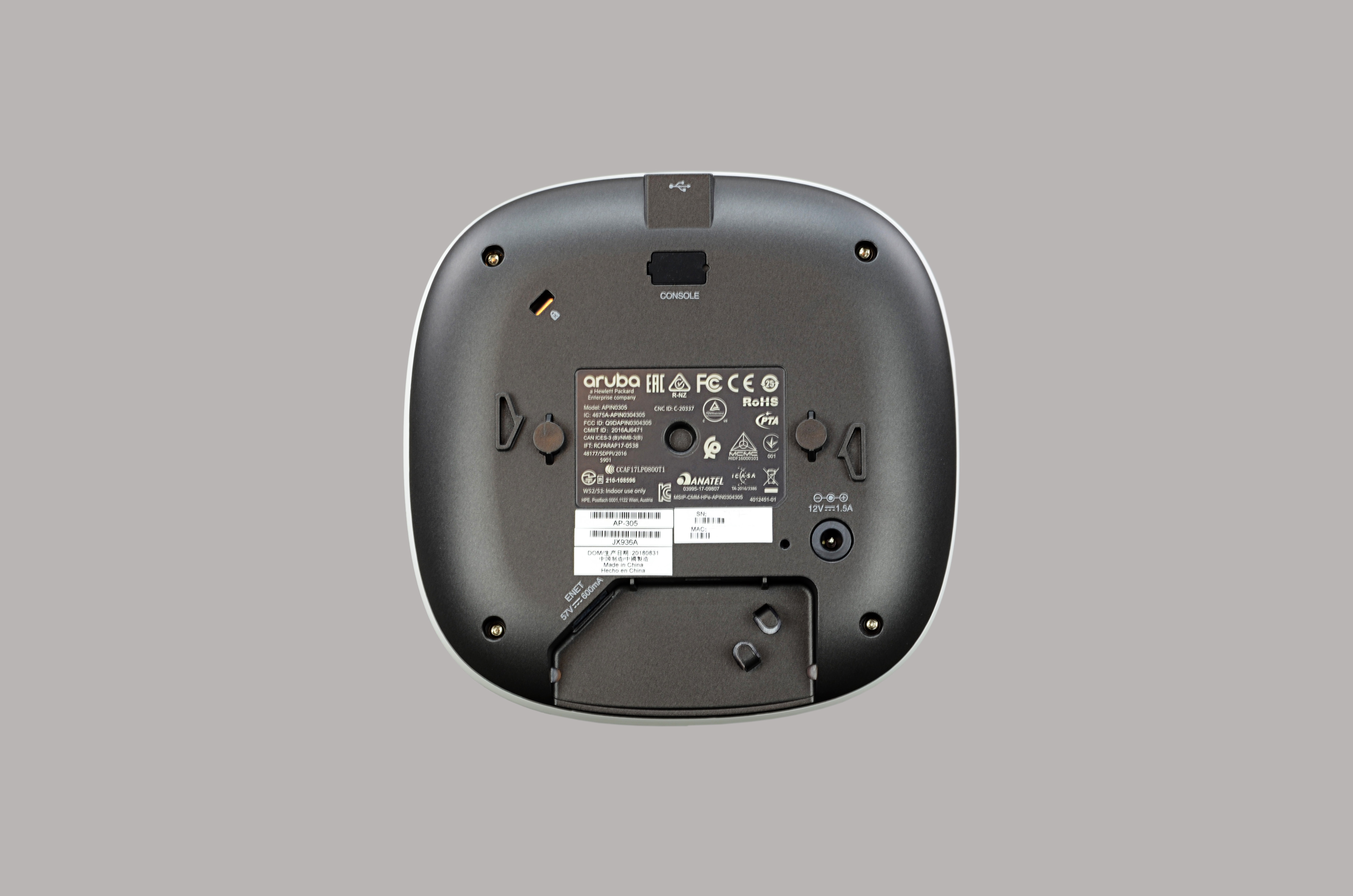 JX936A - Punto de acceso HPE Aruba AP-305 - Wi-Fi 5 - Para interiores - Antenas internas