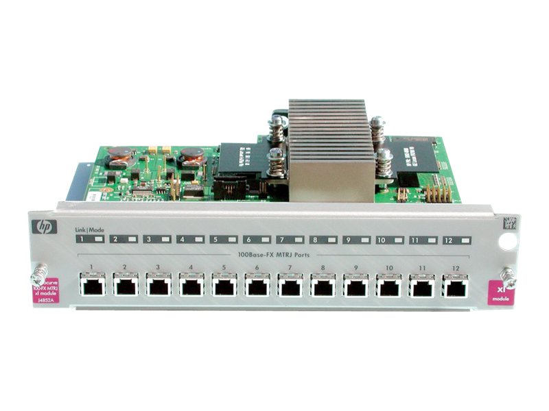 J4852A - HPE Module d'extension - 10/100 Ethernet x 12