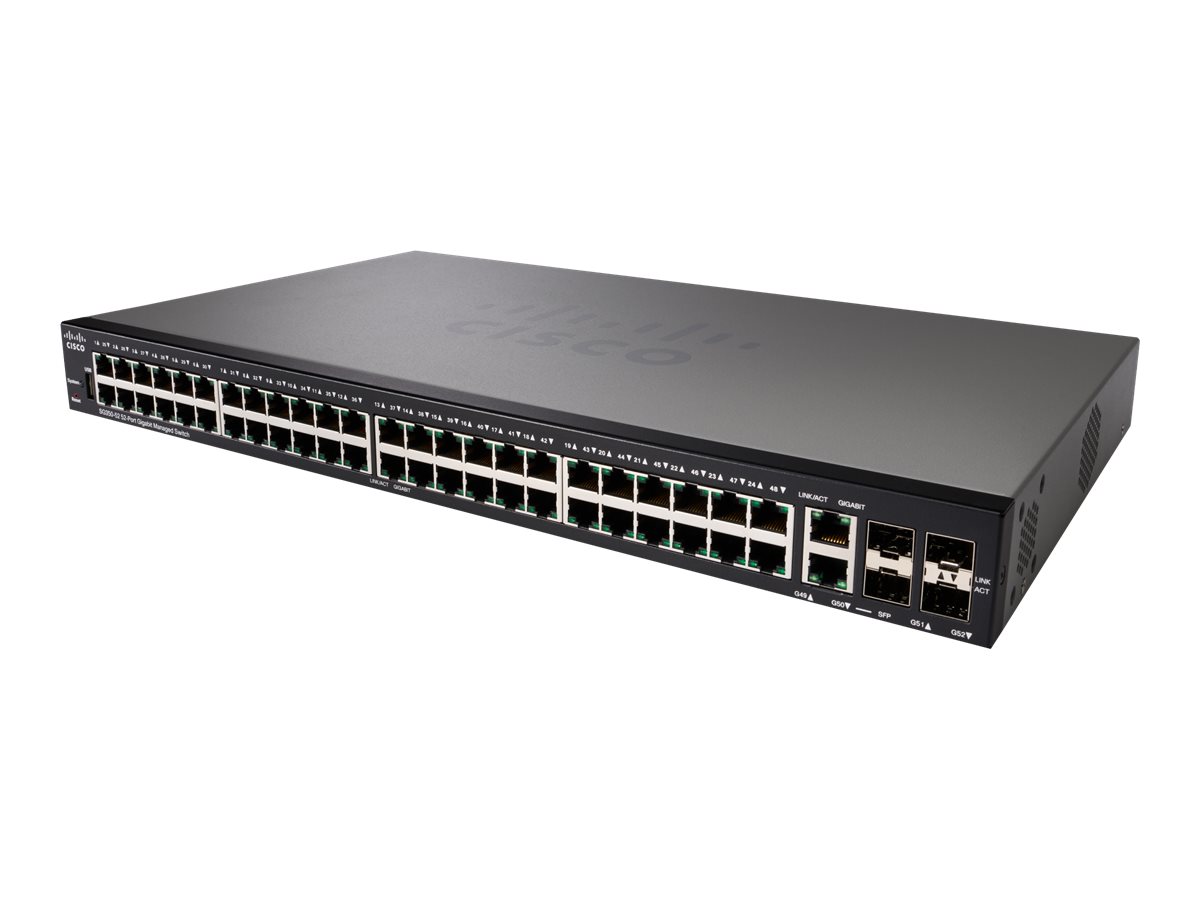 SG350-52-K9-EU - Cisco SG350-52 Switch, L3 Managed