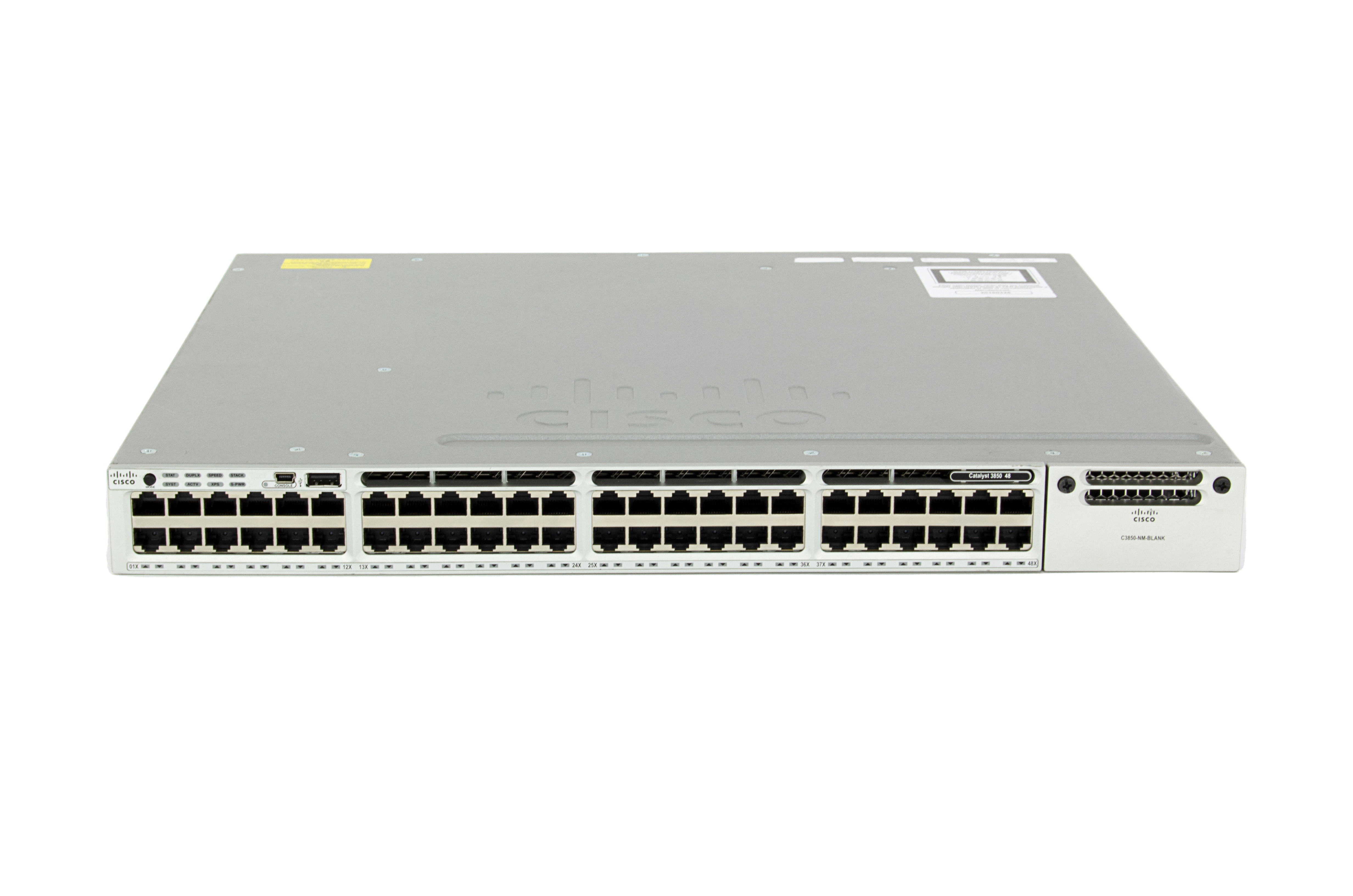WS-C3850-48T-S - Conmutador Cisco Catalyst 3850 - 48 puertos - Gestionado L3