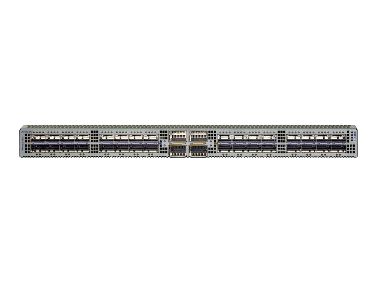 DCS-7280CR3K-32P4-F - Arista 7280R3 Series 7280CR3K-32P4 - Switch - L3 - managed - 32 x 100 Gigabit QSFP + 4 x 400 Gigabit OSFP (Uplink)