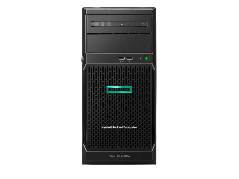 P66396-421 - HPE ProLiant ML30 Gen10 Plus Performance - Server - Tower - 4U - 1-Weg - 1 x Xeon E-2314 / 2.8 GHz - RAM 16 GB - SATA/SAS - Hot-Swap 6.4 cm (2.5")