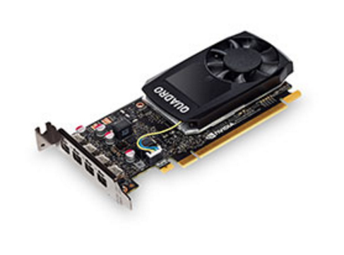 4X60N86660 - Lenovo NVIDIA Quadro - Grafikkarte - Quadro P1000 - 4 GB GDDR5 Low-Profile - 4 x Mini DisplayPort - für ThinkStation P320 30BJ (SFF)
