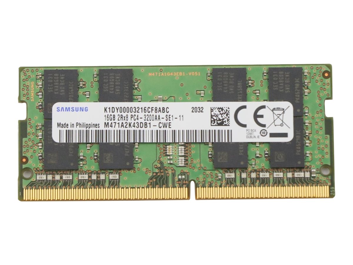 5M30V06803 - Lenovo DDR4 - Modul - 16 GB - SO DIMM 260-PIN