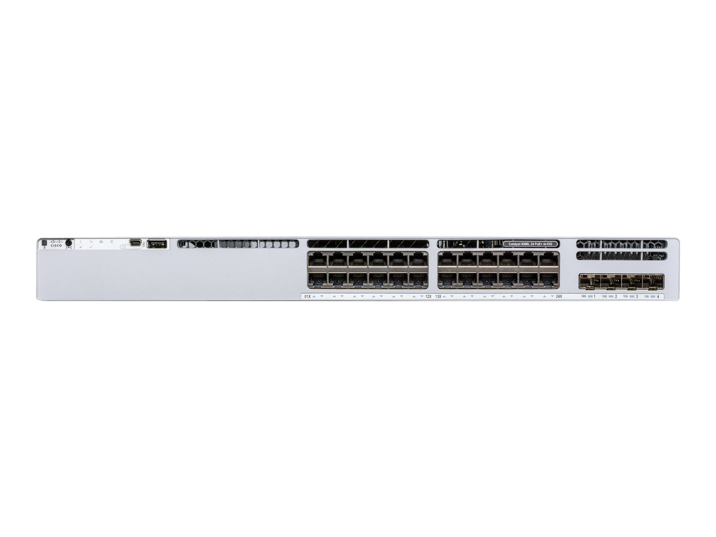 C9300L-24UXG-4X-E - Cisco Catalyst 9300L Switch, L3 managed, 24 x 10/100/1000 UPOE