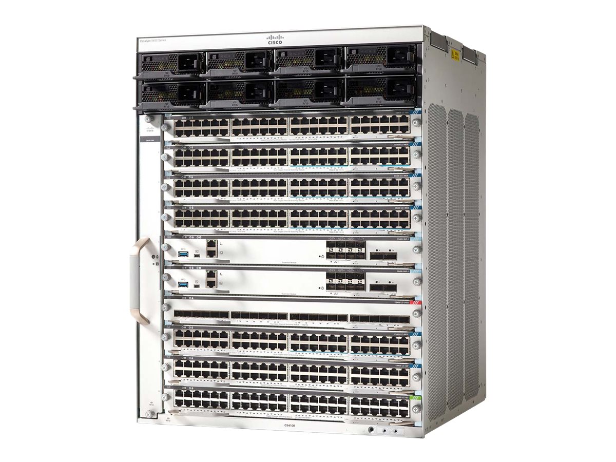 C9410R-96U-BNDL-E - Cisco Catalyst 9400 Series chassis - Switch