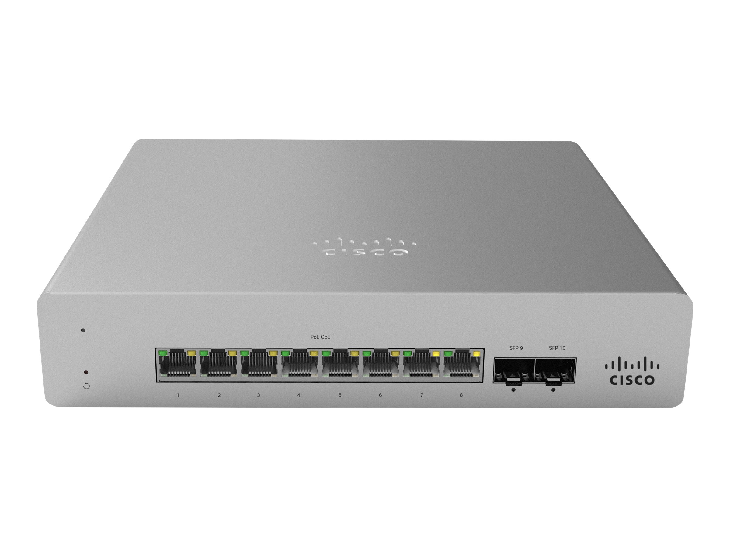 MS120-8FP-HW - Cisco Meraki MS120-8 Switch, 8 x 10/100/1000 (PoE+)