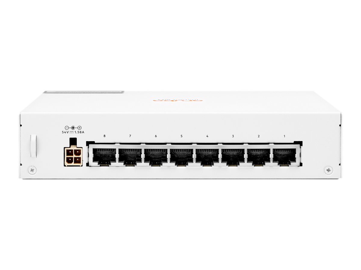 R8R46A - HPE Networking Instant On 1430 8G PoE Switch, 8 x 10/100/1000 (PoE Class 4)