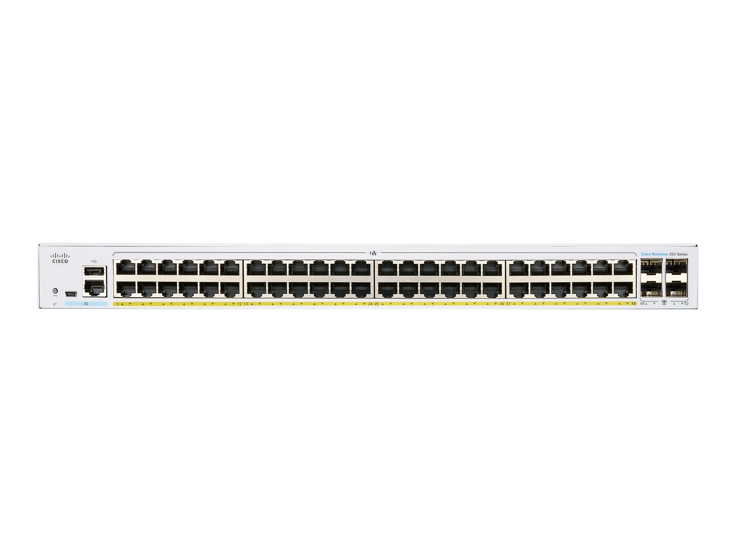CBS350-48T-4X-EU - Commutateur Cisco Business 350 - 48 ports - Géré L3