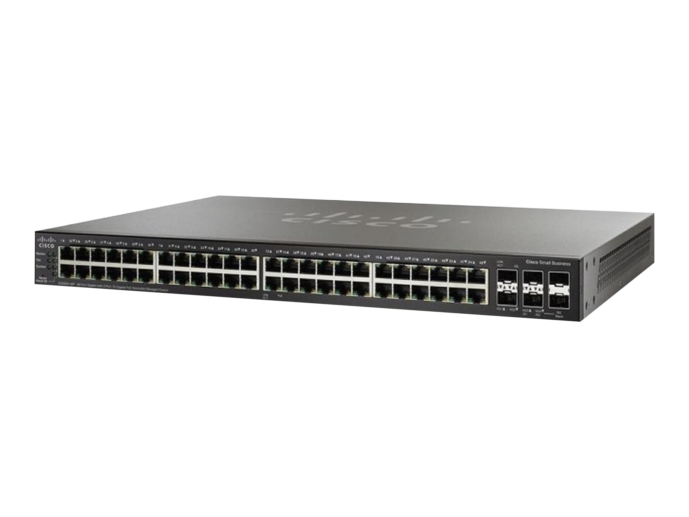 SG350X-48P-K9-EU - Cisco 48-port 10/100/1000 PoE+ Managed Switch