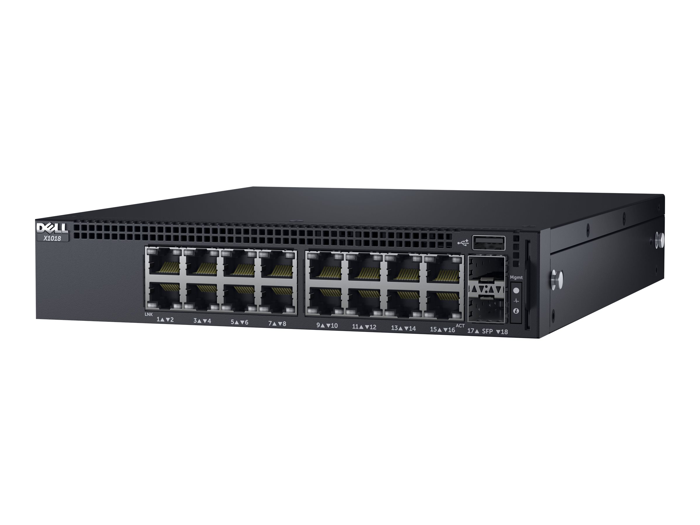 210-AEIK - Dell Networking X1018 - Switch - L2+ - managed
