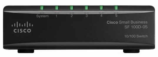 SF100D-05-EU - Switch Cisco Business 100 - 5 puertos - No gestionado