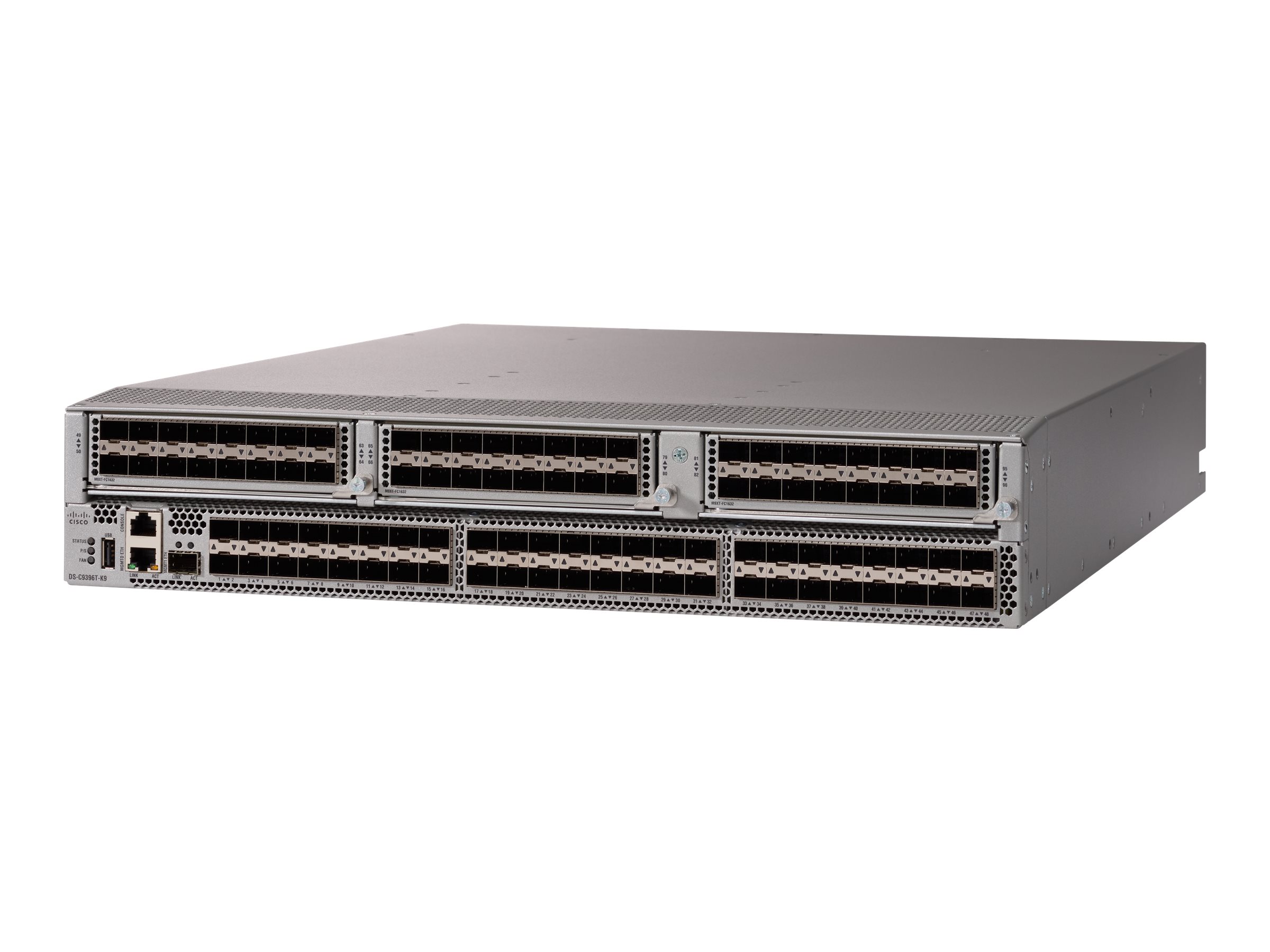 DS-C9396T-96ETK9 - Cisco MDS 9396T - Switch - managed - 96 x 32Gb
