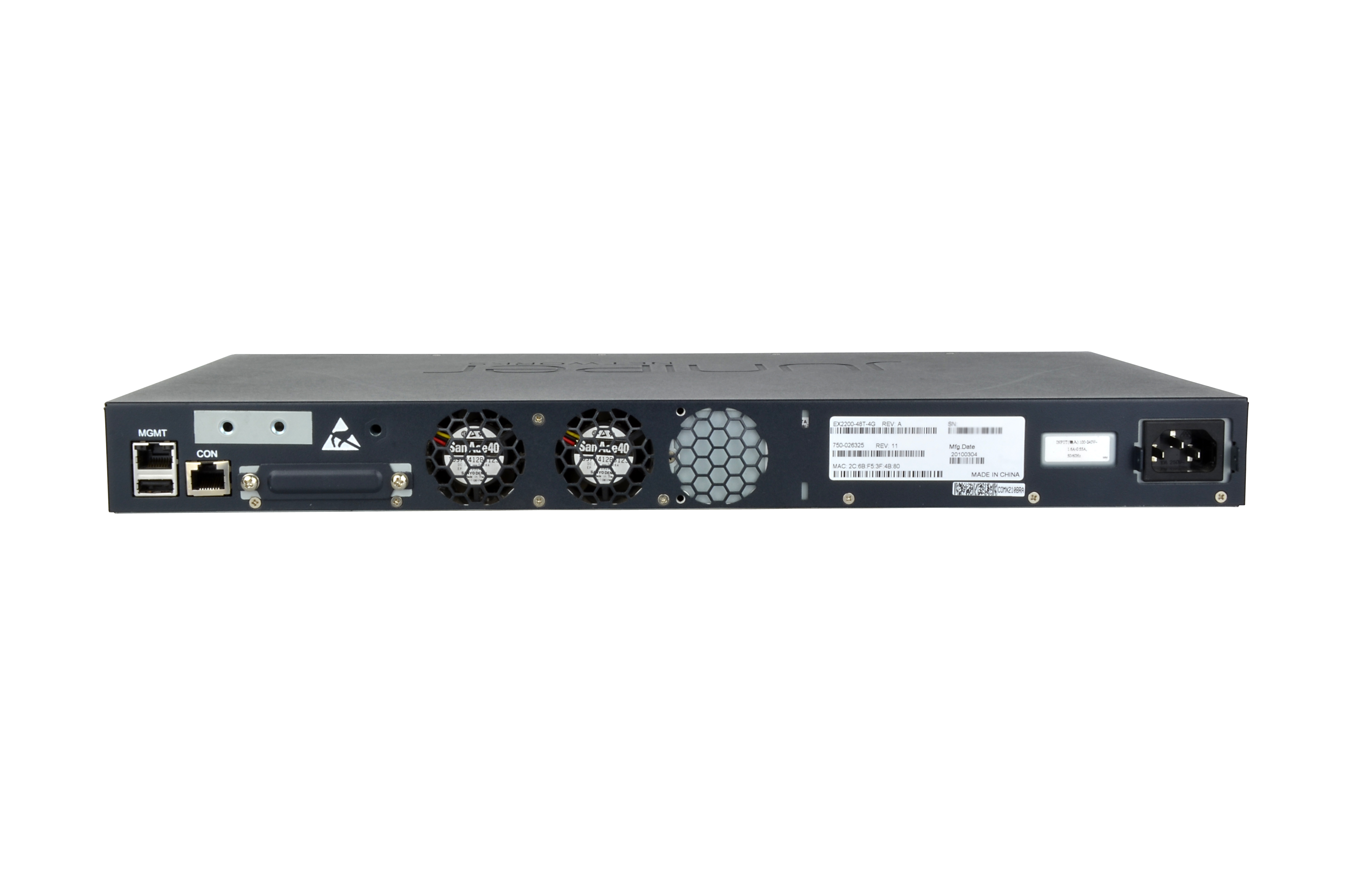 EX2200-48T-4G - Conmutador Juniper EX 2200 - 48 puertos - Gestionado L3