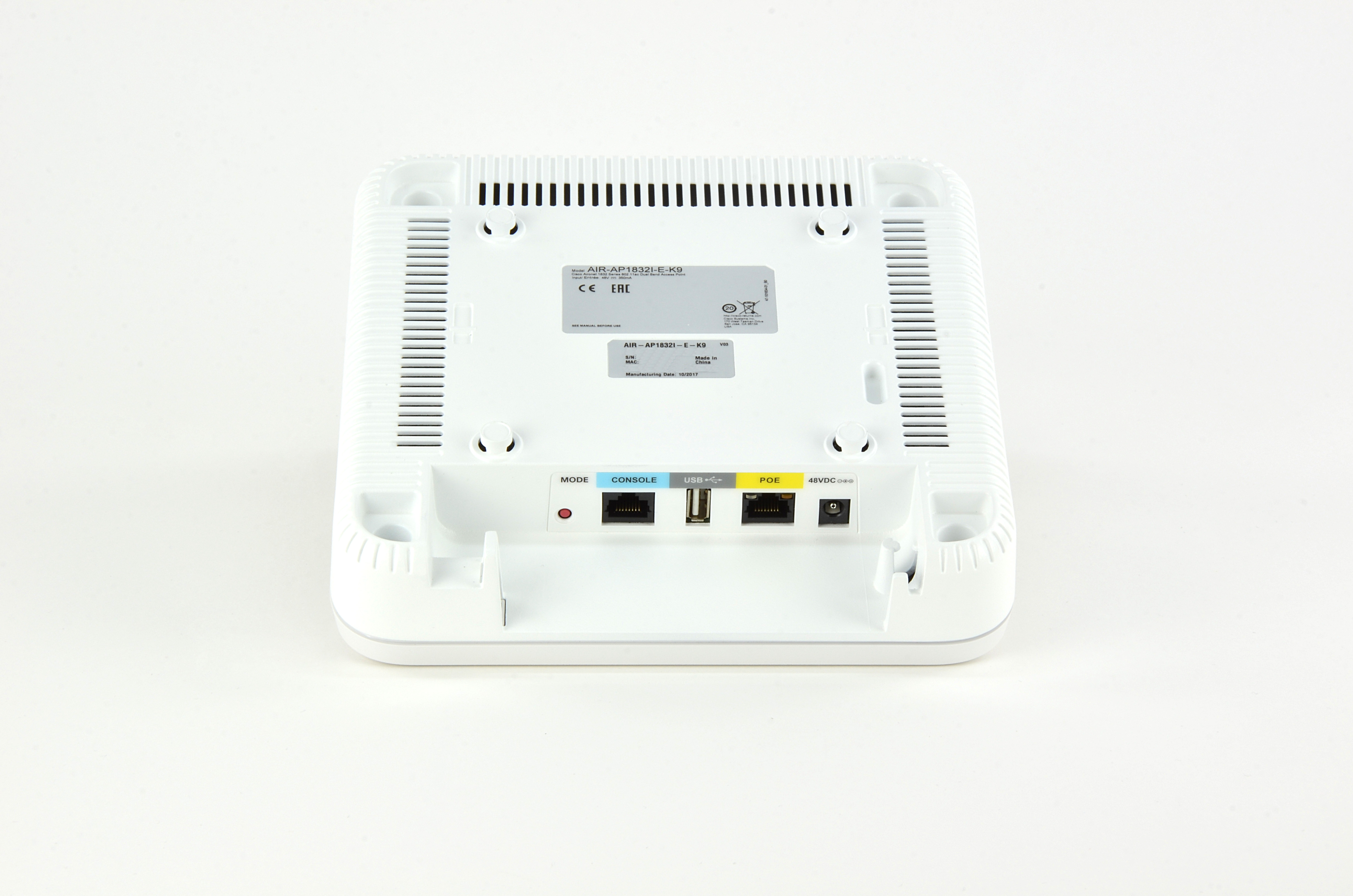 AIR-AP1832I-E-K9 - Punto de acceso Cisco Aironet 1800 - Wi-Fi 5 - PoE+ - Interior - Antenas internas