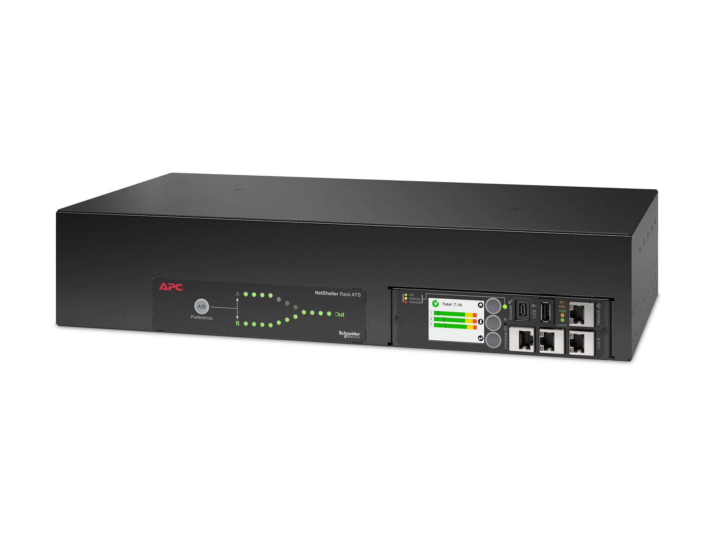 AP4424A - APC NetShelter - Automatic Power Transfer Unit (rack-mountable)
