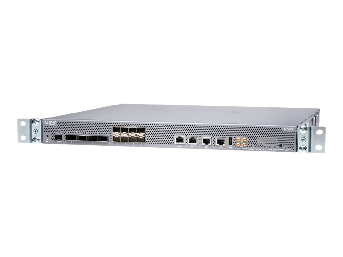 MX204PBASE-AC-1-FS - Juniper MX-series MX204 - Router - Front-to-rear airflow