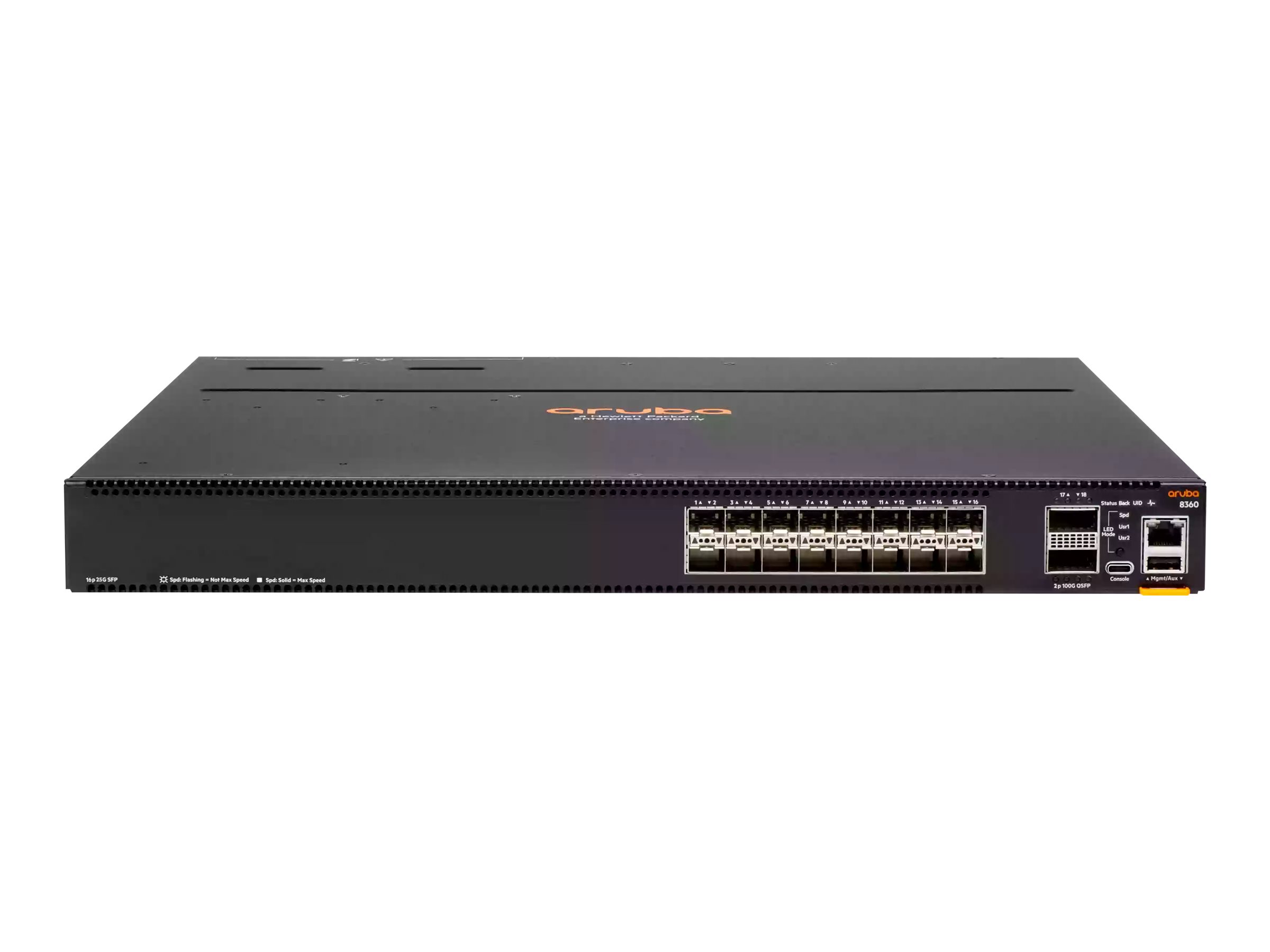 JL703A - HPE Aruba CX 8360-16Y2C - Switch - L3 - managed
