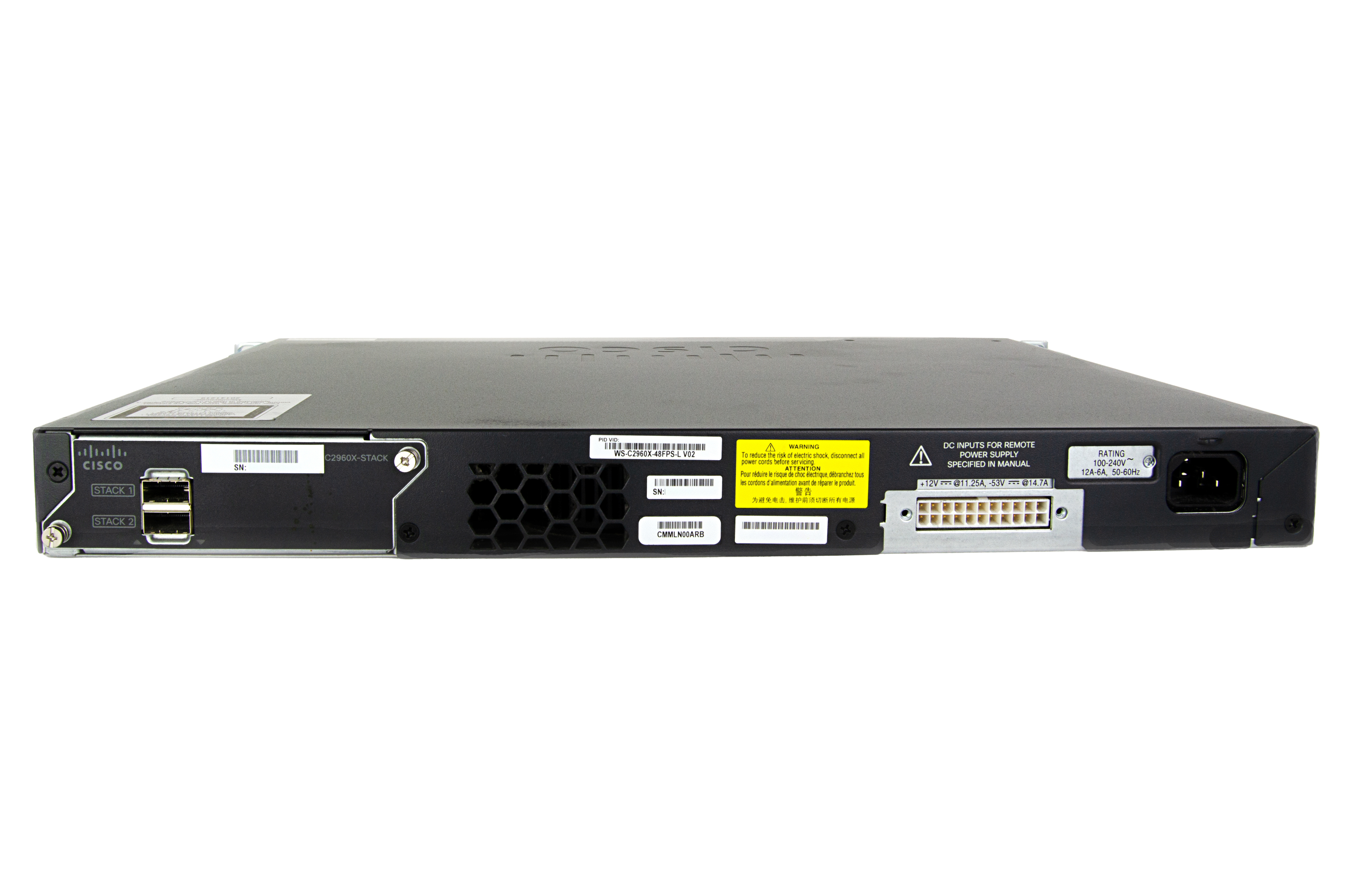 WS-C2960X-48FPS-L - Conmutador Cisco Catalyst 2960X - 48 puertos - Gestionado de capa 2 - PoE+