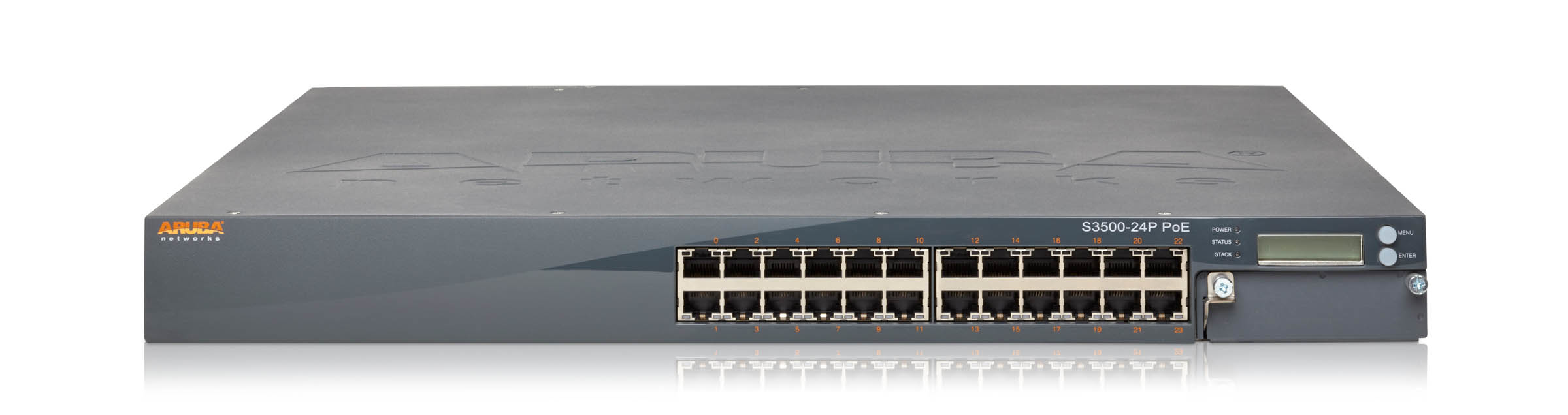 S3500-24P - HPE Aruba S3500 Mobility Access Switch S3500-24P - Switch - managed - 24 x 10/100/1000 (PoE)