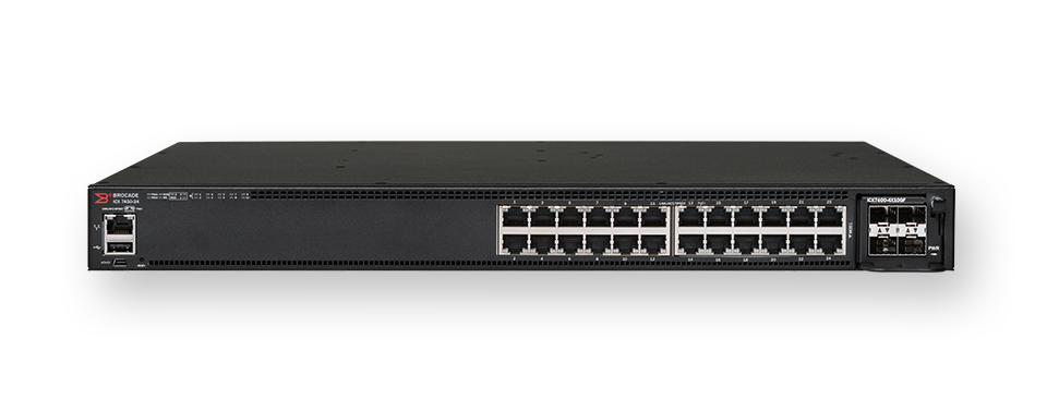 ICX7450-24P-E-RMT3 - Brocade Ruckus ICX 7450-24P - Switch - L3 - managed - 24 x 10/100/1000 (PoE+)