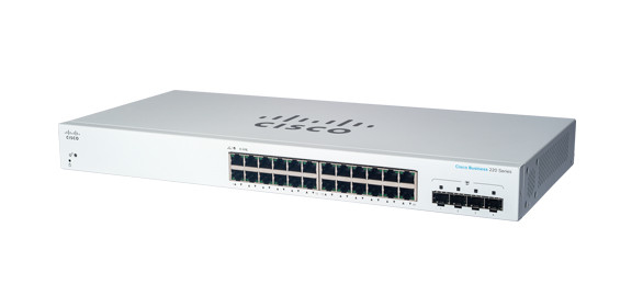 CBS220-24T-4G-EU - Conmutador Cisco Business 220 - 28 puertos
