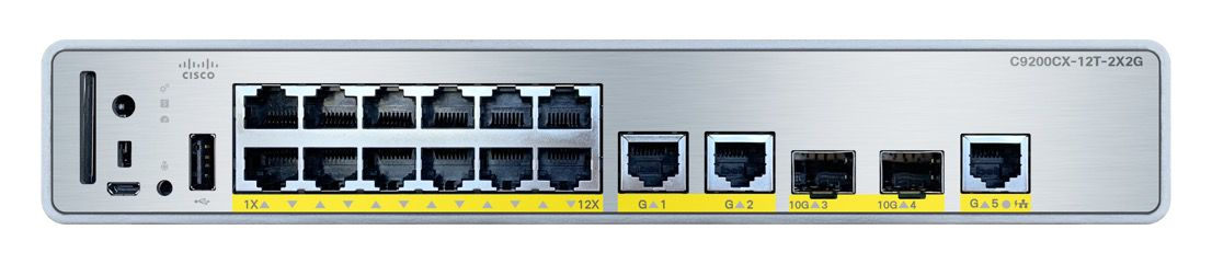 C9200CX-12T-2X2G-E - Conmutador Cisco Catalyst 9200CX - 12 puertos - Gestionado L3