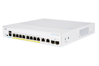 CBS350-8P-2G-EU - Commutateur Cisco Business 350 - 10 ports - Géré L3 - PoE+