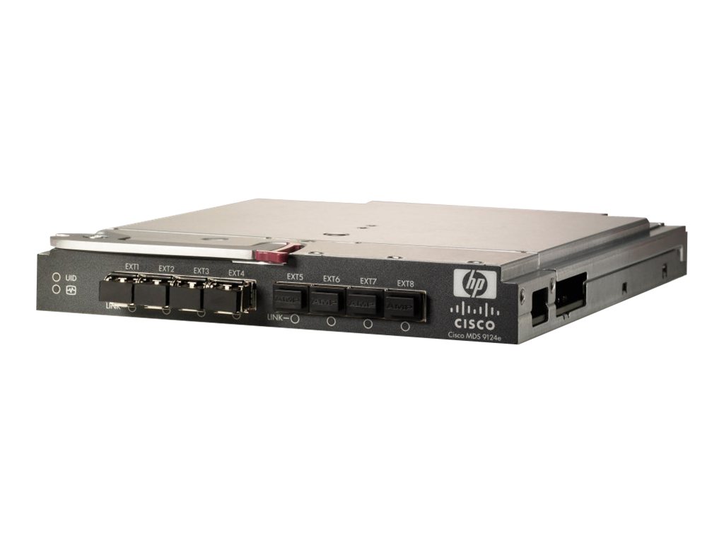 AG641A - HPE Cisco MDS 9124e Fabric Switch - Switch - 12 x