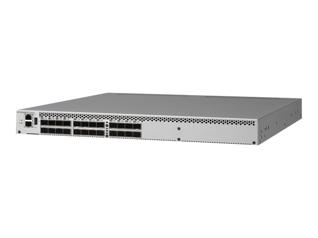 QW938A - HPE SN3000B 16Gb 24-port/24-port Active Fibre Channel Switch