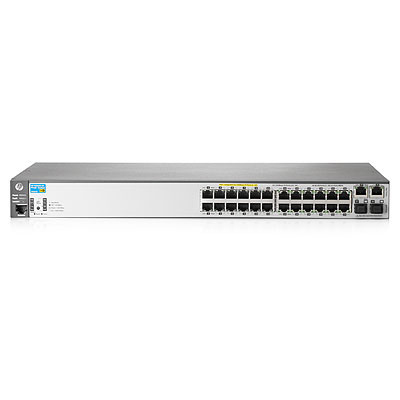 J9624A#ABB - HPE a Hewlett Packard Enterprise company Aruba 2620 24 PPoE+ - Managed - L3 - Fast Ethernet (10/100) - Power over Ethernet (PoE) - Rack-Einbau - 1U