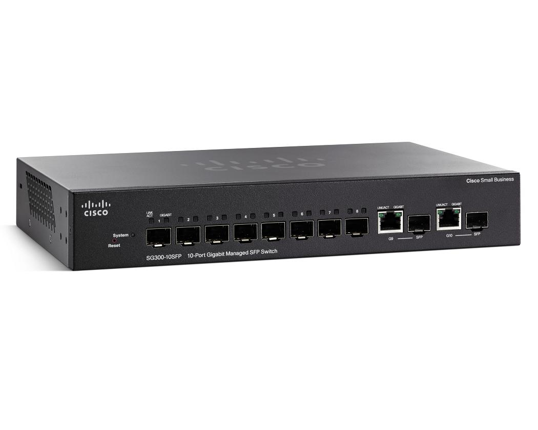SG300-10SFP-K9 - Cisco Small Business SG300-10SFP - Switch - L3