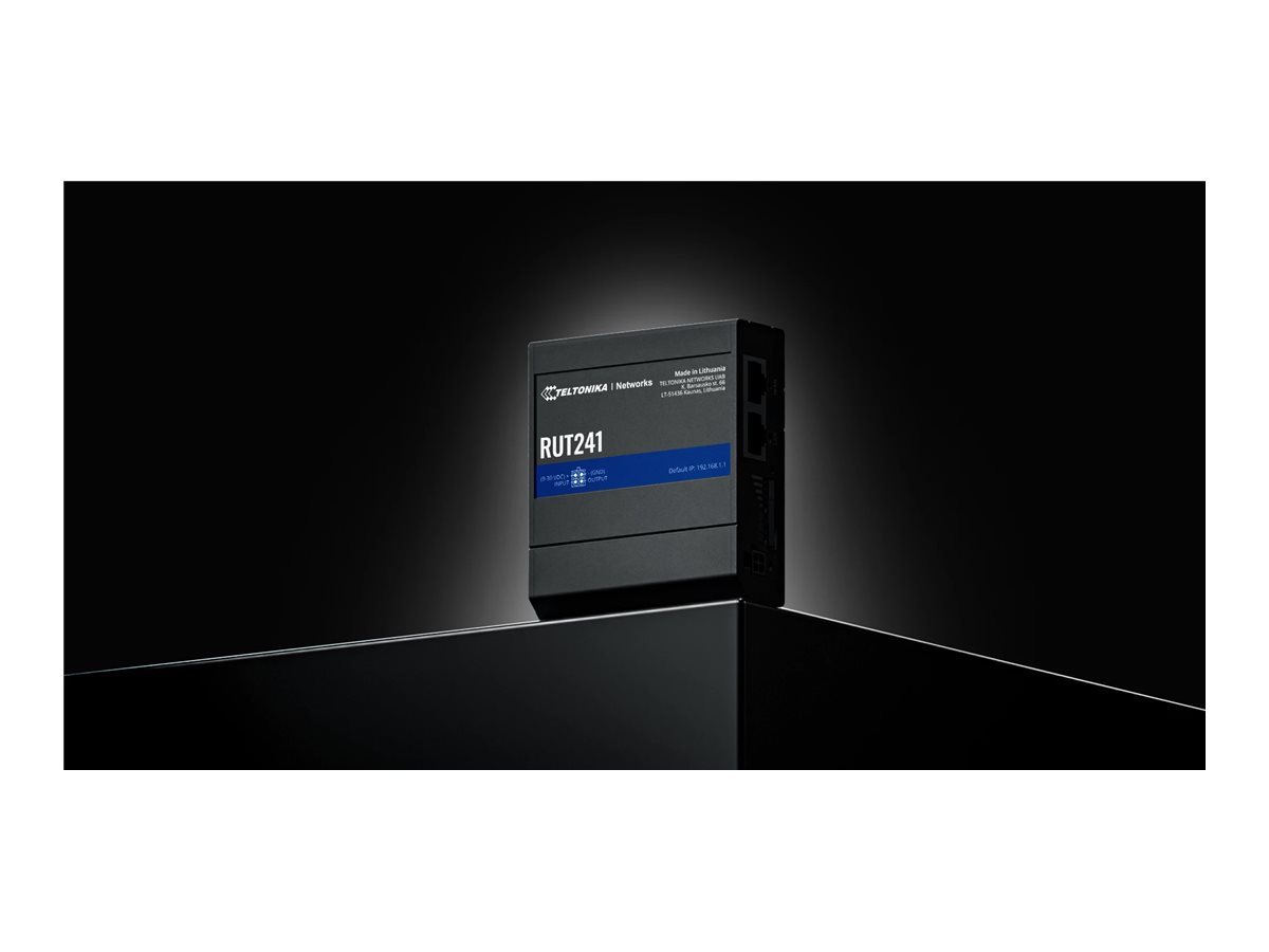 RUT241000000 - Teltonika RUT241 - Wireless Router - WWAN 2.4
