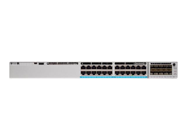 C9300L-24T-4X-1E - Cisco Catalyst 9300L - Network Essentials - Switch - L3 - managed - 24 x 10/100/1000 + 4 x 10 Gigabit SFP+ (Uplink)