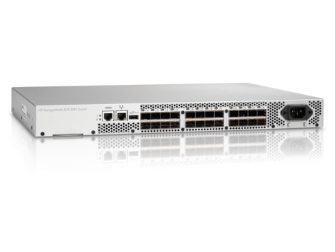 AM867C#ABB - HPE StoreFabric HPE 8/8, Managed, Full duplex, Power over Ethernet (PoE), Rack-Einbau, 1U