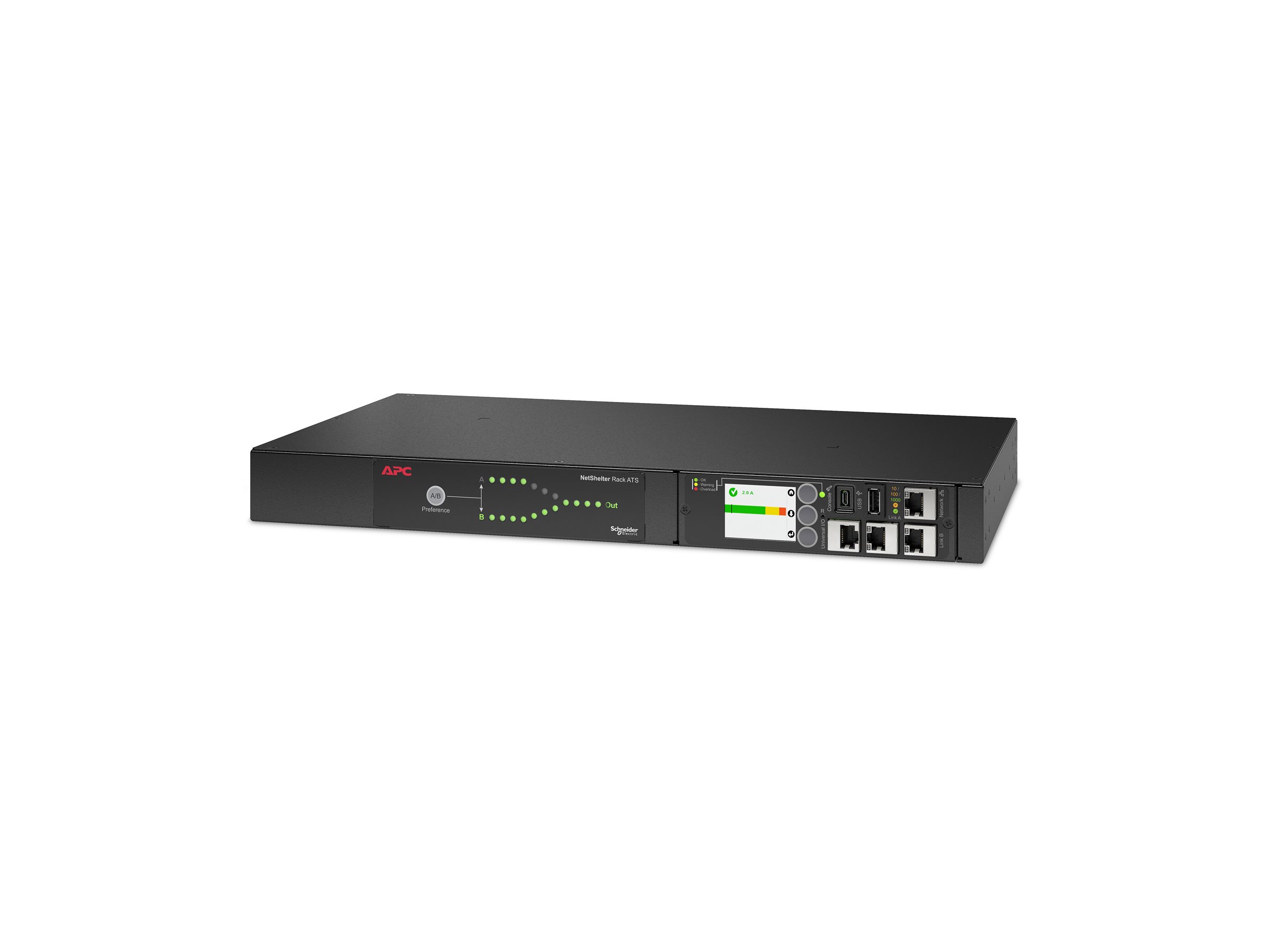 AP4434A – APC NetShelter – Automatic Power Transfer Unit (rack-mountable)