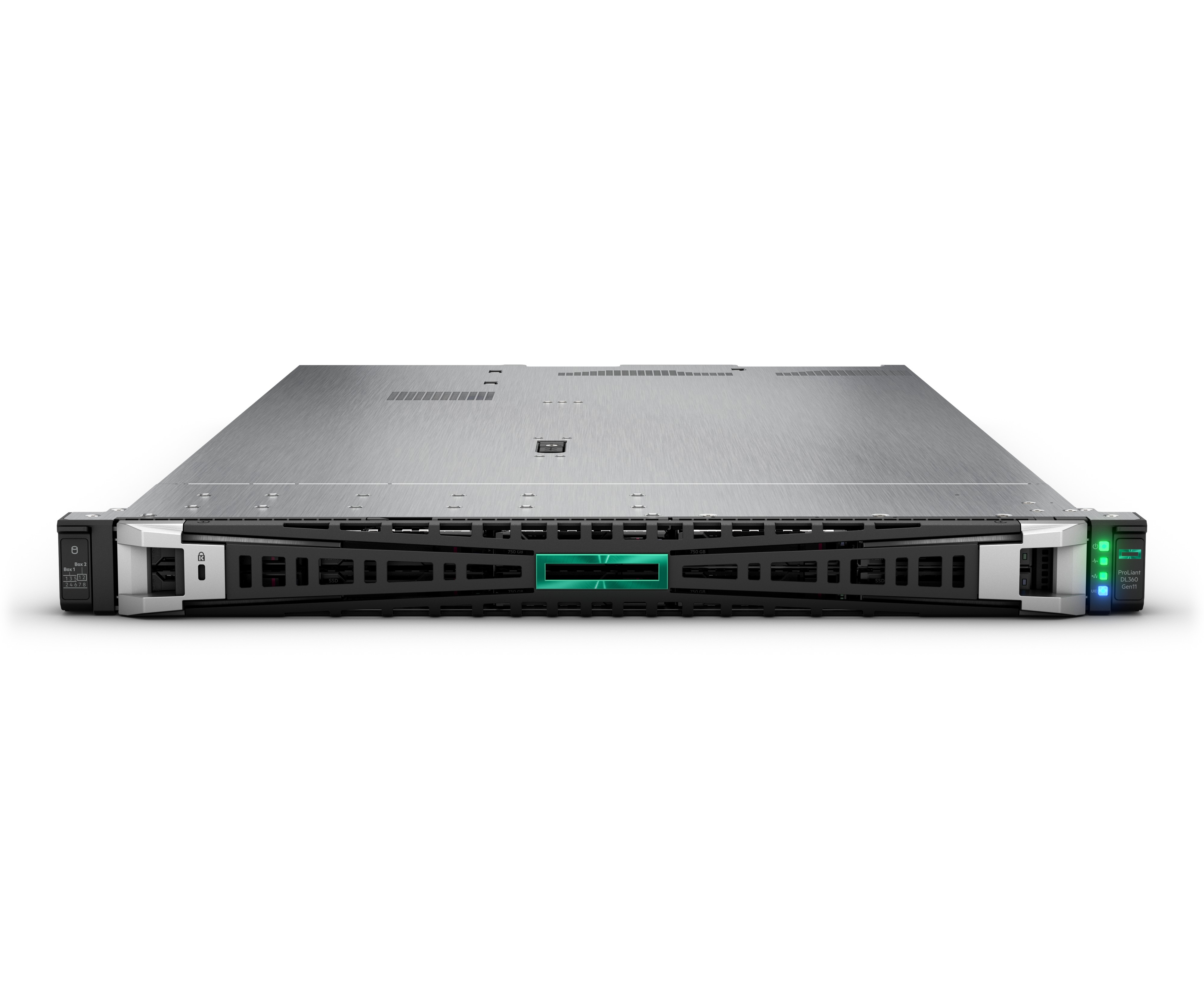 P83119-425 - HPE ProLiant DL360 Gen11 - Server - Rack-Montage - 1U - de doble procesador - 1 x Xeon Silver 4510 / 2.4 GHz - RAM 64 GB - SATA/SAS/NVMe - Hot-Swap 6.4 cm (2.5")
