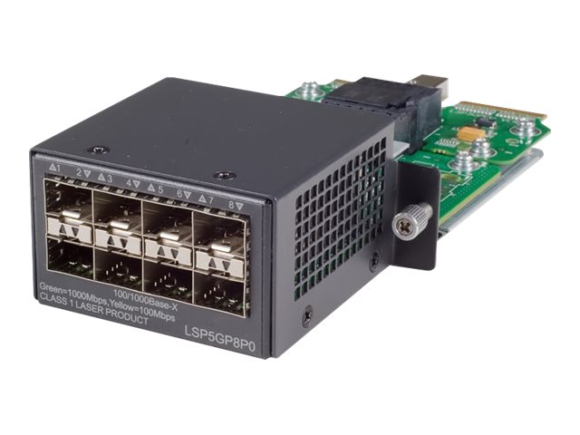 JG314A – HPE 8-port SFP module – expansion module – 8 ports