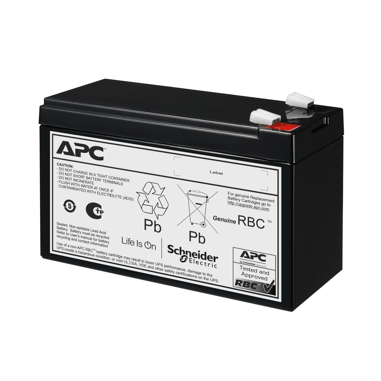APCRBC175 – APC Replacement Battery Cartridge #175 – UPS battery (equivalent to: APC RBC175)