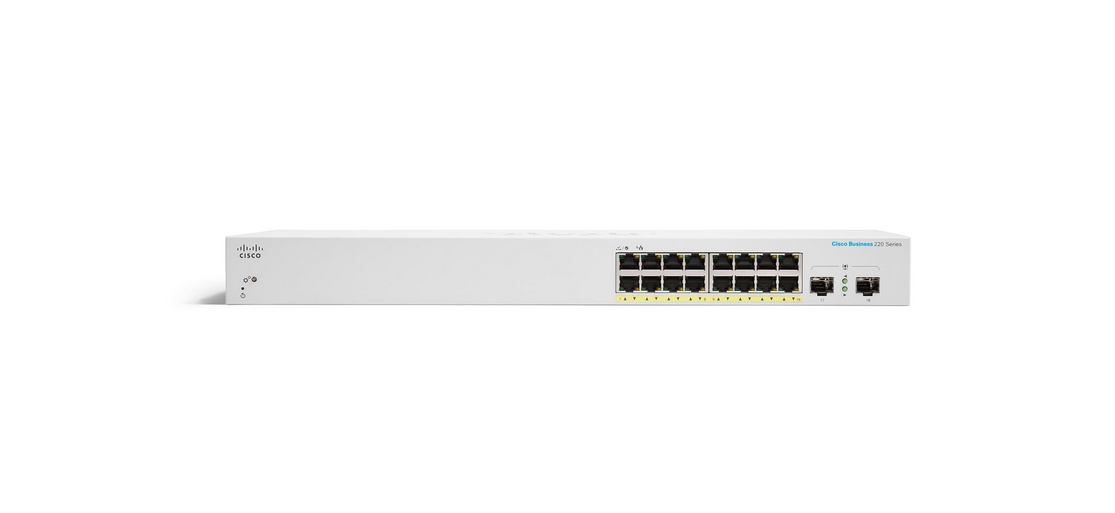 CBS220-16T-2G-EU - Switch Cisco Business 220 - 18 puertos