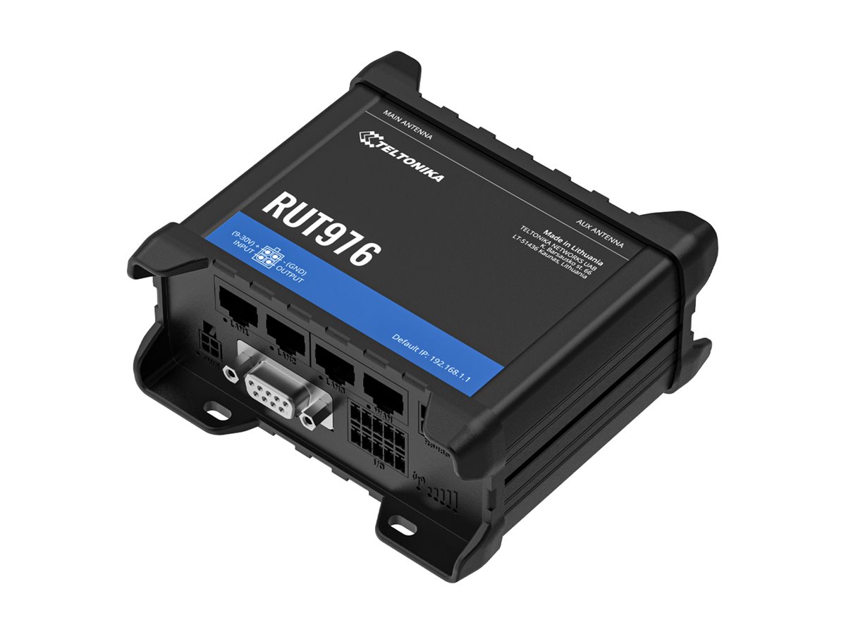 RUT976020000 - Teltonika RUT976 - Wireless Router - Network - WWAN