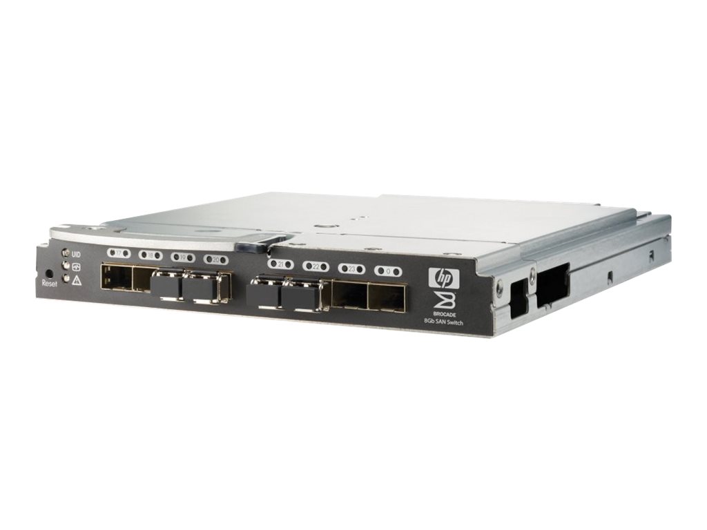 AJ822B - HPE Brocade 8Gb SAN Switch 8/24c Power Pack+ - Switch - managed - 16 x 8GB Fibre Channel (Backplane)