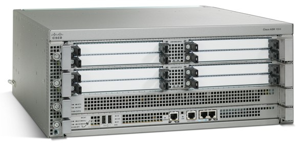 ASR1004-20G/K9 - Paquete básico del router Cisco ASR 1004, flujo de aire de delante hacia atrás